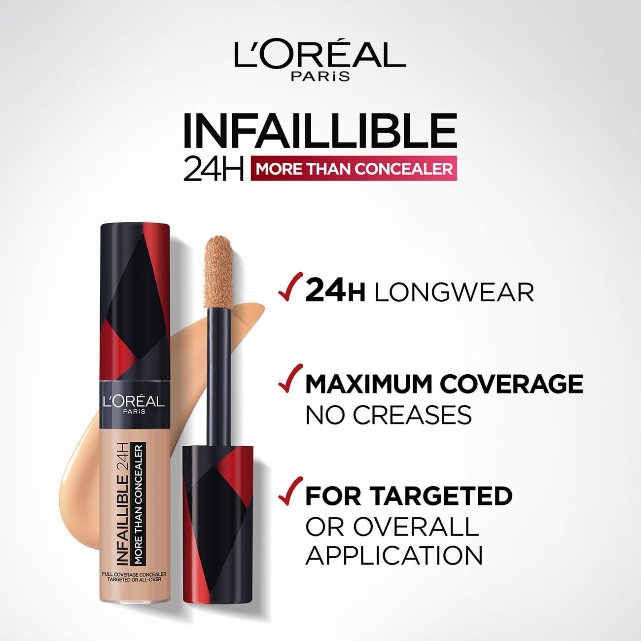 Infaillible 24H More Than Concealer Shade 331 Cool Rose - image 4