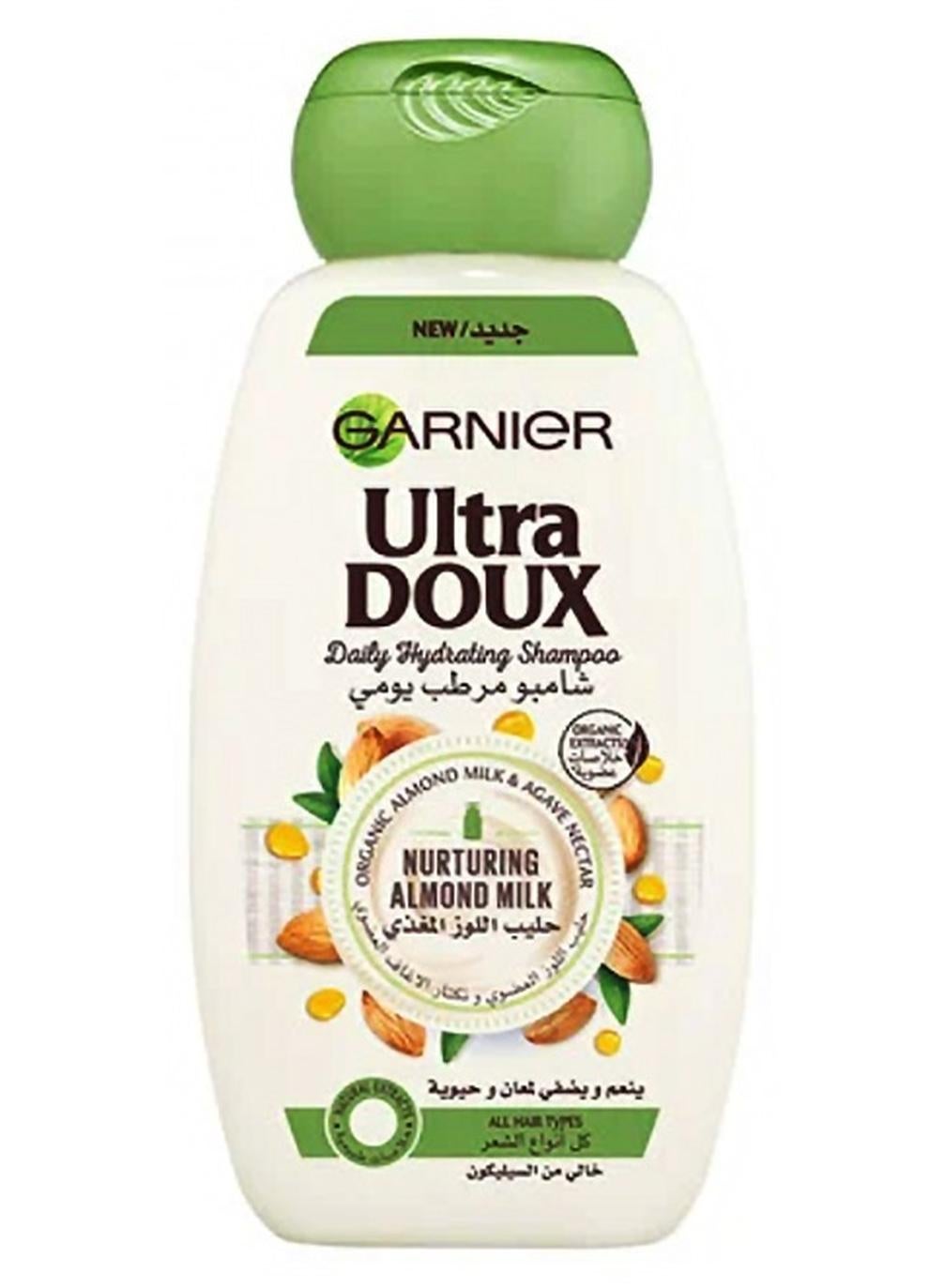Ultra Doux Nurturing Almond Milk Shampoo, 400ml White