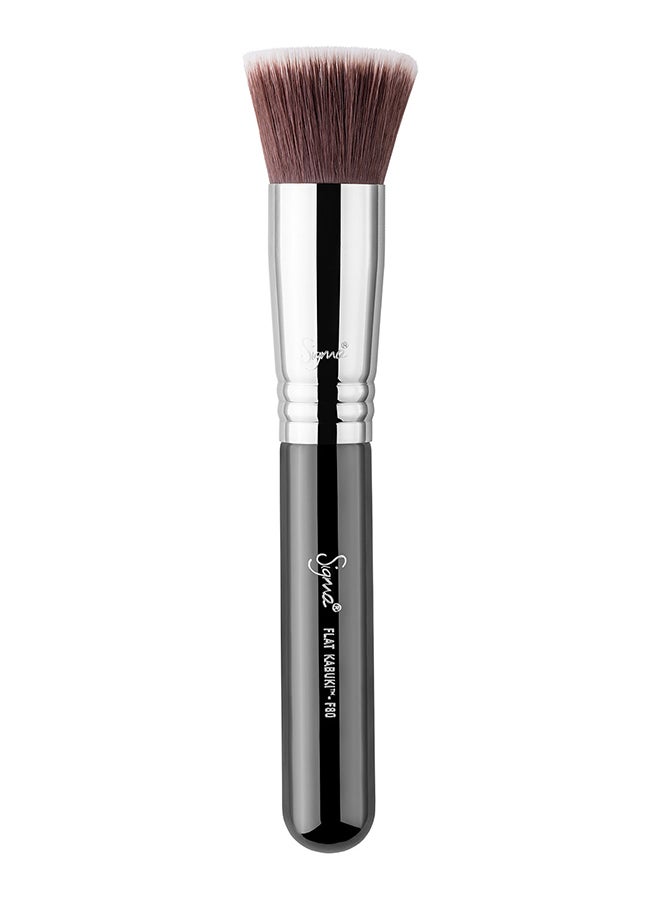 Flat Kabuki Face Brush Black
