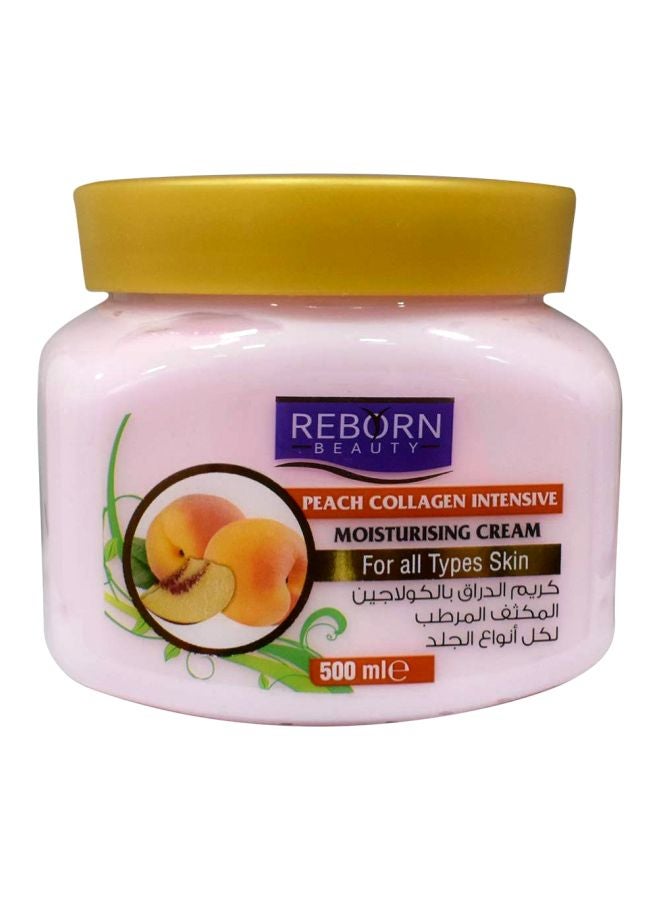 Peach Collage Intensive Moisturising Cream Pink 500ml