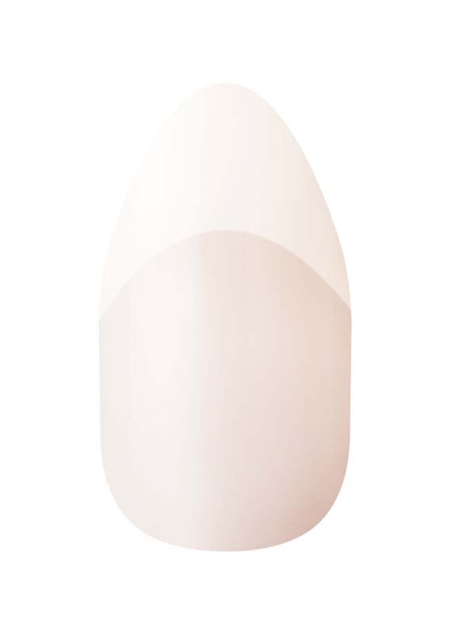28-Piece Salon Acrylic French False Nails Nude - image 2