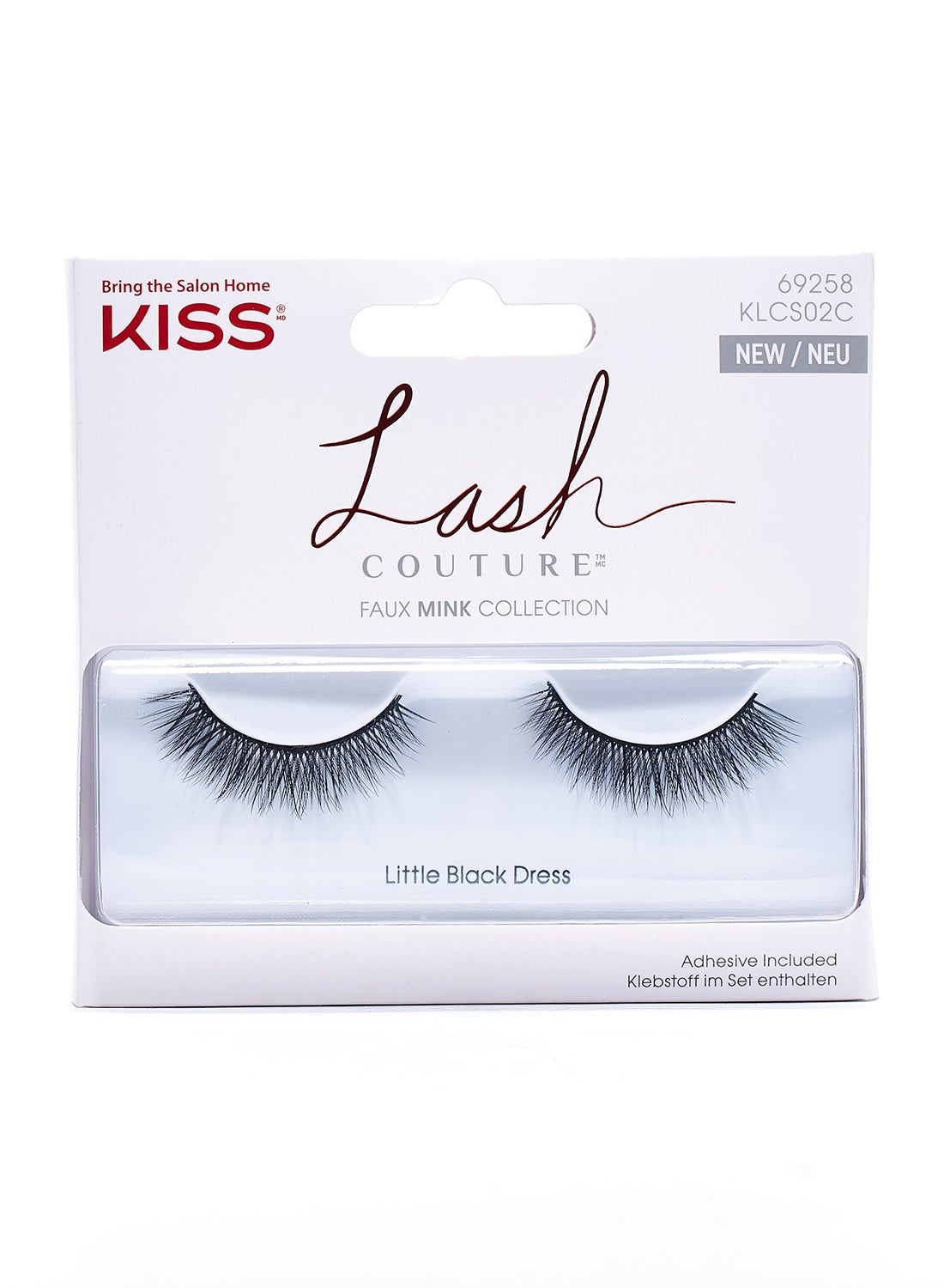 Couture Little Dress False Eyelashes Black