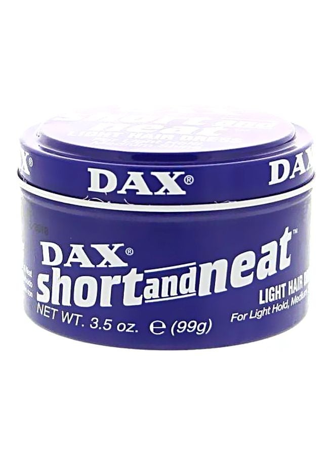Short And Neat Light Hair Dress Cream 99grams