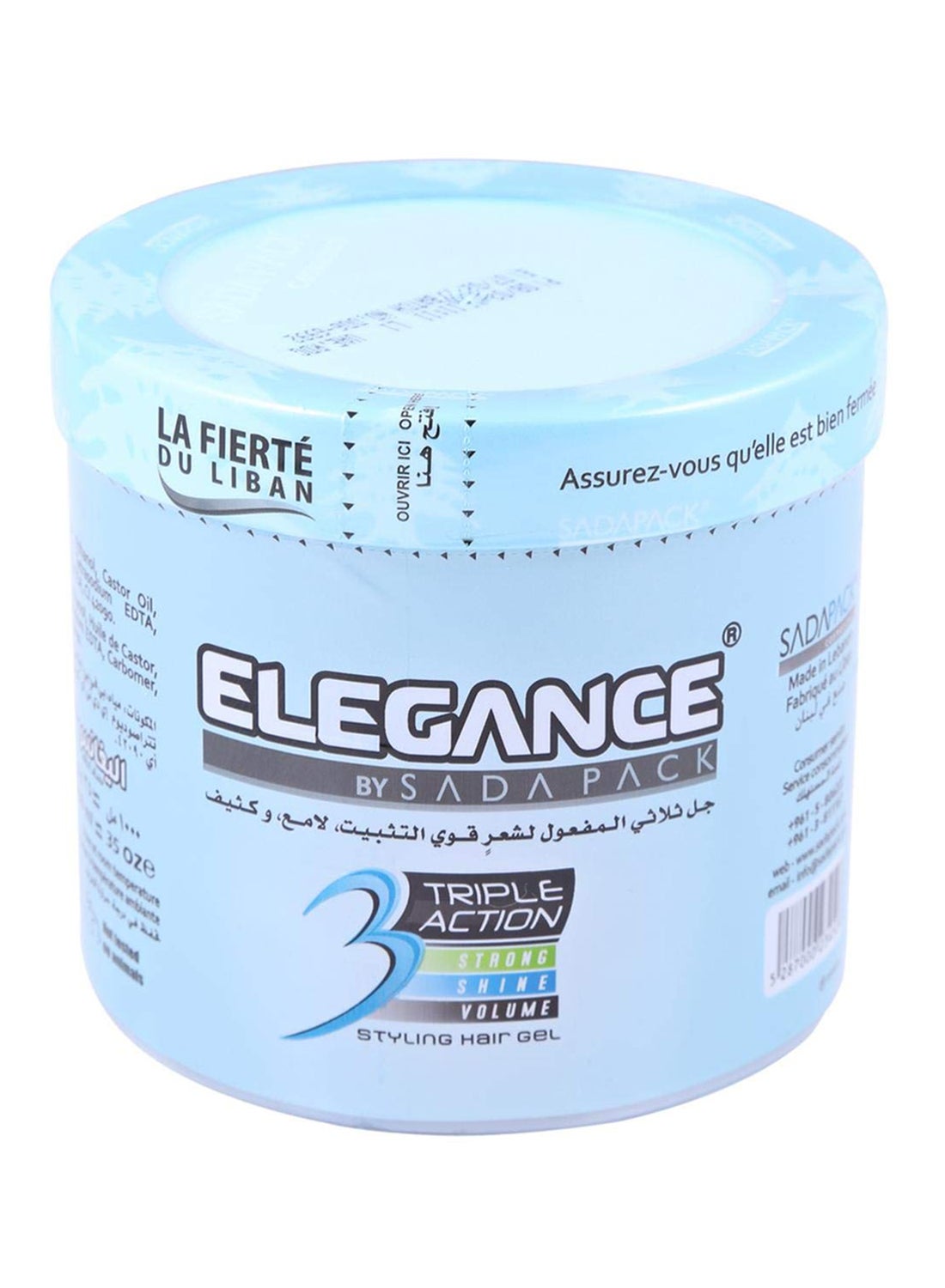 Triple Action Hair Styling Gel 1000ml