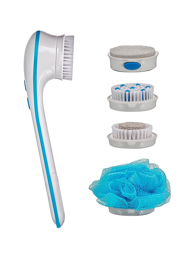 5 Piece Body Brush Attachment Set Multicolour