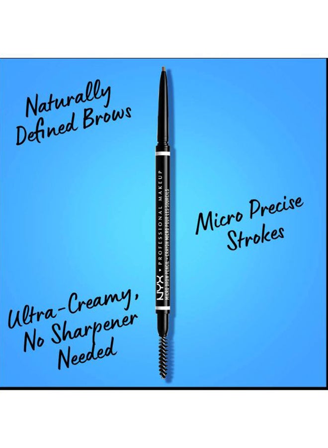 Ultra-Fine, Dual-Ended, High-Pigmented, Micro Brow Pencil - 01 Taupe Taupe - image 2