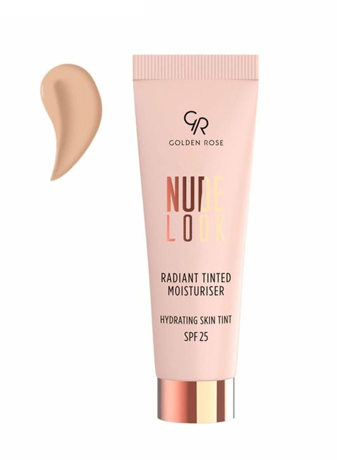 Nude Look Radiant Tinted Colour Moisturiser SPF 25 Beige