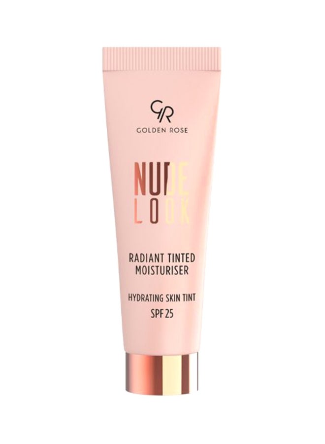 Nude Look Radiant Tinted Moisturiser SPF 25 03 Deep Tint