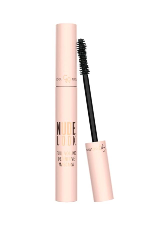 Nude Look Full Volume Definitive Mascara Deep Black