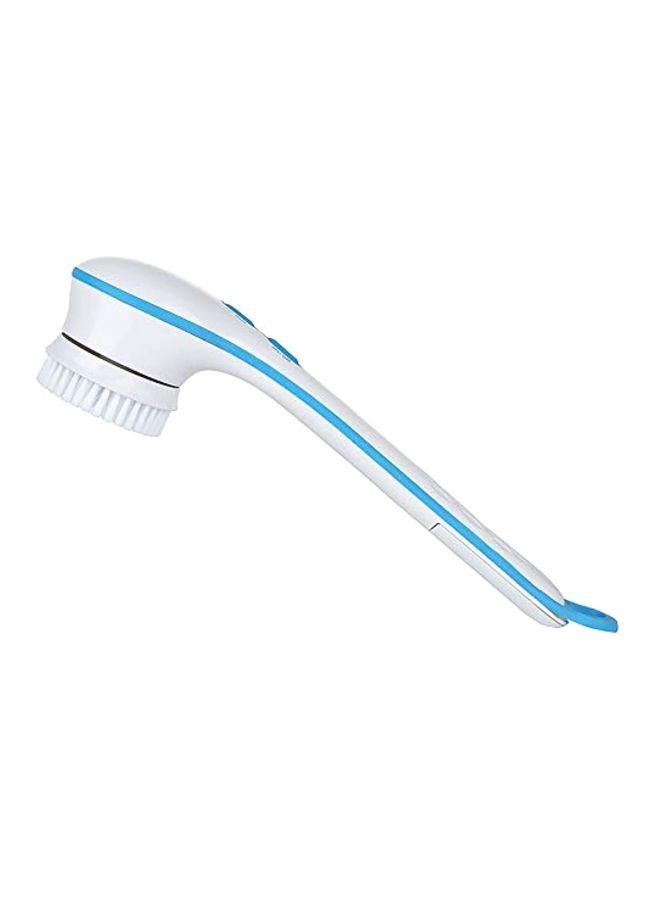 Spinning Spa Brush With 5 Attachments White/Blue
