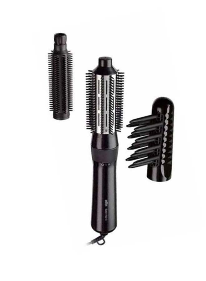 3 In 1 Dry, Style And Protect Hair Styler Set AS330 Black/Silver