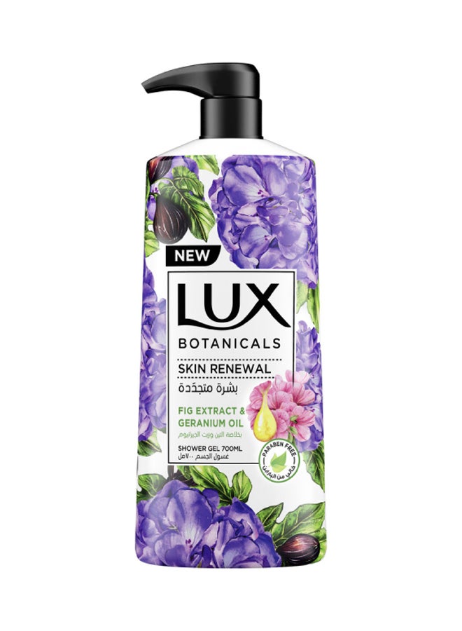 Fig And Geranium Oil Botanicals Body Wash For All Skin Types White 700ml