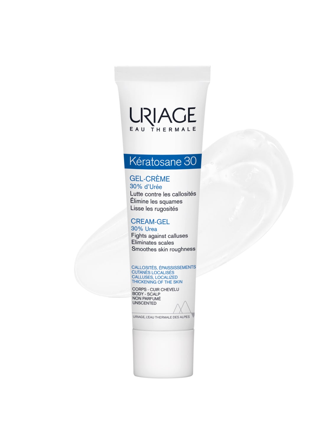 Keratosane 30 Keratolytic Softening Gel Cream 30 Percent Urea | For Calloused Rough Thickened And Hard Skin 40ml