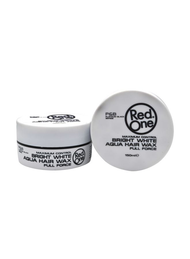 Aqua Hair Wax Bright White 150ml