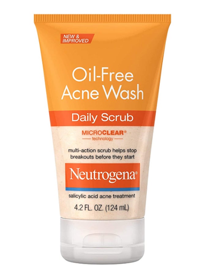 Oil-Free Acne Daily Scrub 124ml