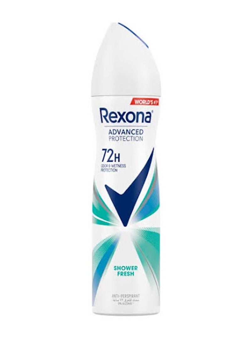 Shower Fresh Deodorant Spray 150ml Clear