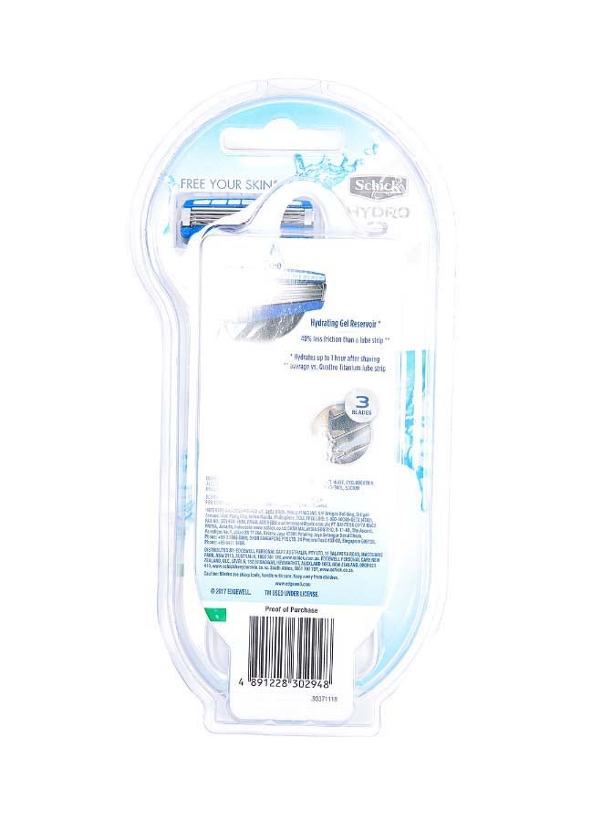 3-Piece Hydro Razor Set Multicolour 5.1x5.1x5.1cm - image 2