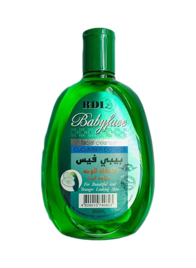Baby Face Cucumber Extract Facial Cleanser 250ml