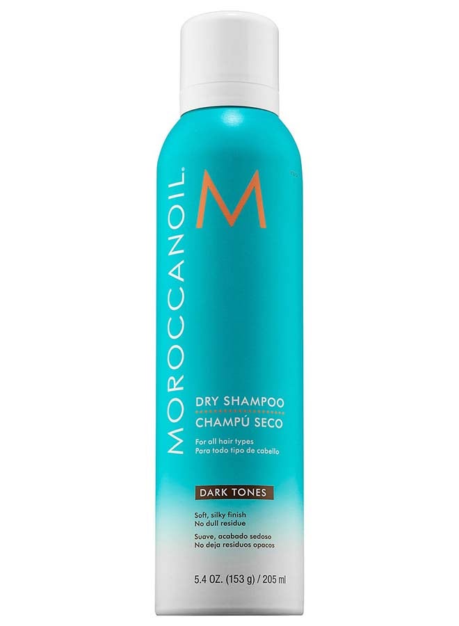 Dry Shampoo for Dark Tones, Ultra-Fine Rice Starch Formula, Oil Absorbing, Refreshes Hair, 5.4 oz Dark Tones 205ml