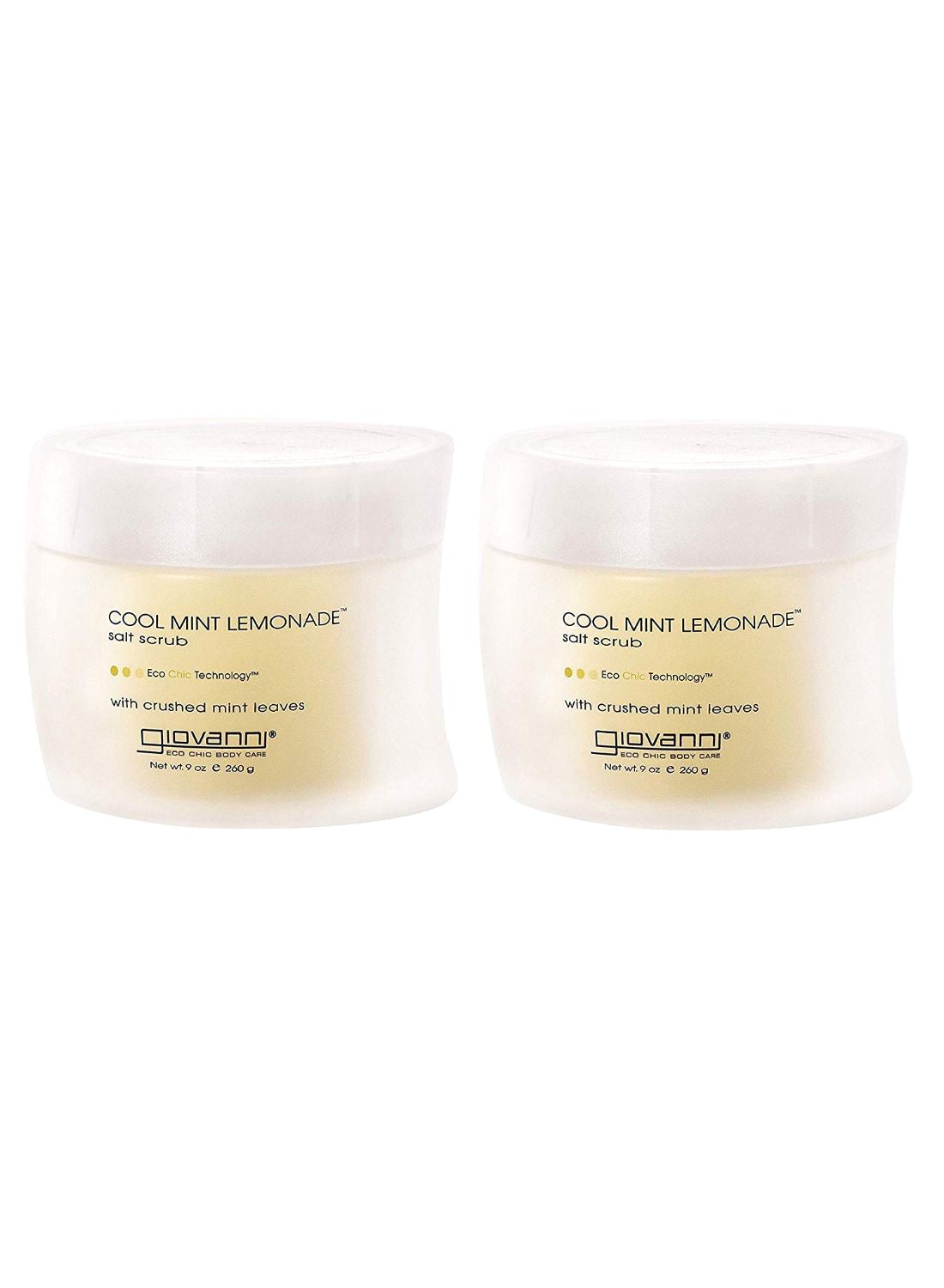 2-Piece Cool Mint Lemonade Salt Scrub Set