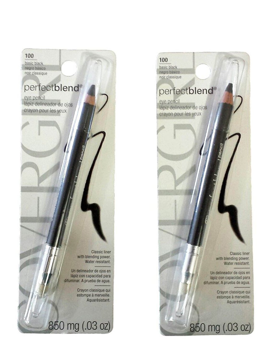Pack Of 2 Perfect Blend Eye Pencil Basic Black