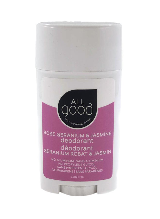 Rose Geranium And Jasmine Deodorant Rose Geranium