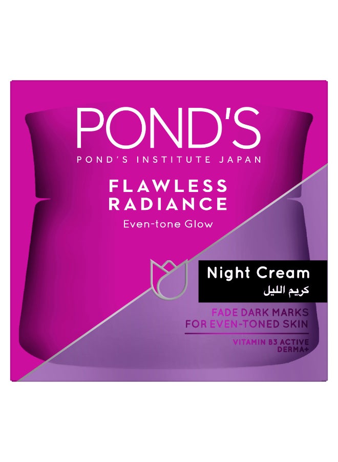 Flawless Radiance Moisturizing  Night Cream With Niacinamide For An Even-Tone Glow 50grams