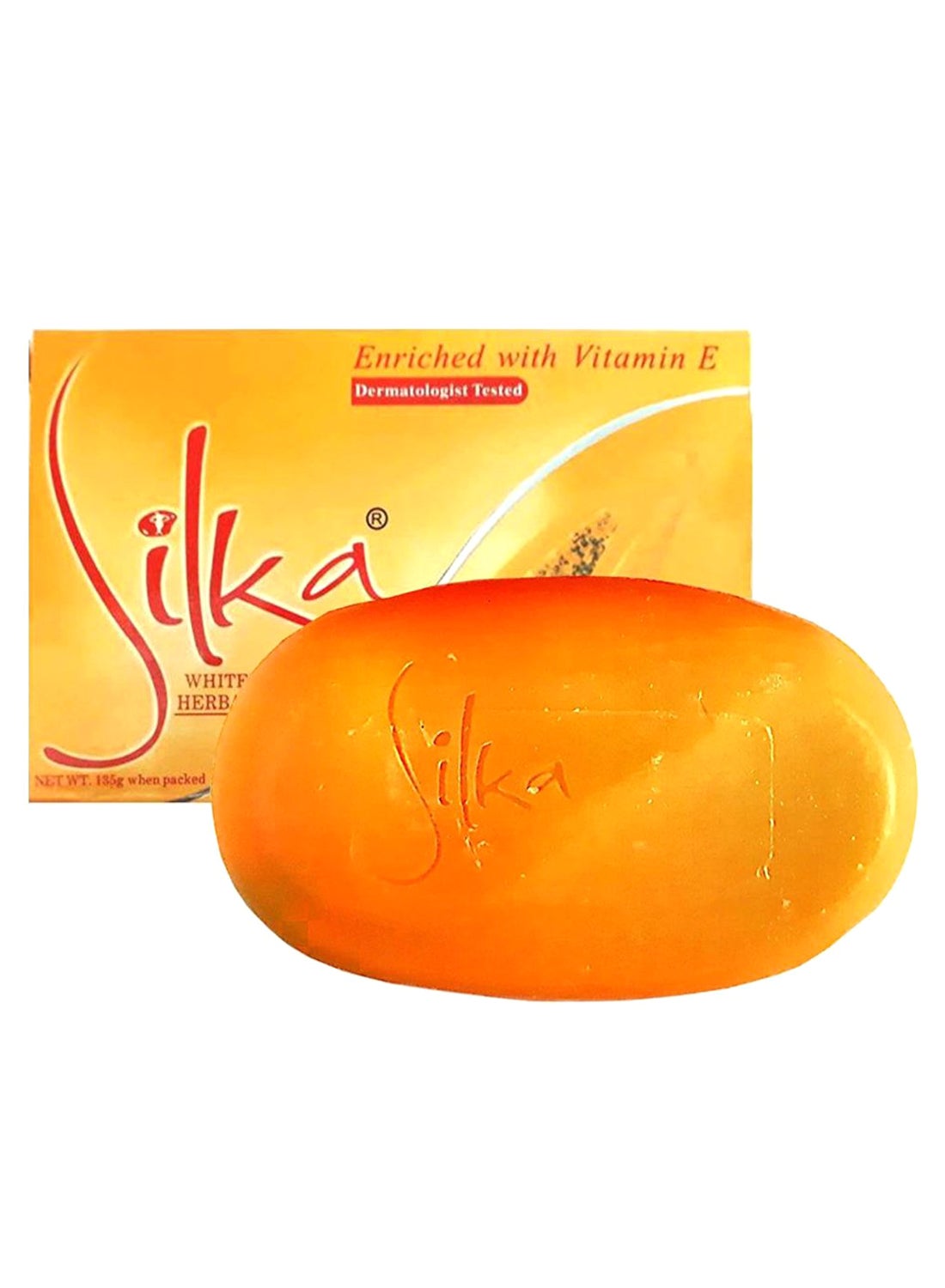 Vitamin E And Papaya Whitening Herbal Soap Orange 135grams
