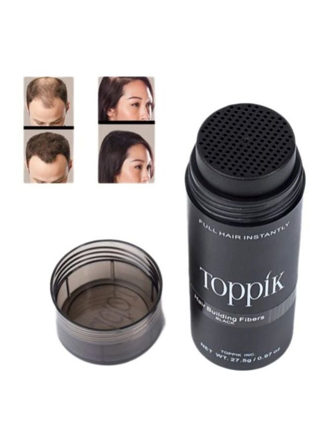Hair Building Fibers Instant Hair Concealer for Thinning Hair, Hair Fiber for Men & Women, Texture Powder with Natural Keratin, Long-Lasting Hair Color - Black 27.5grams - image 3