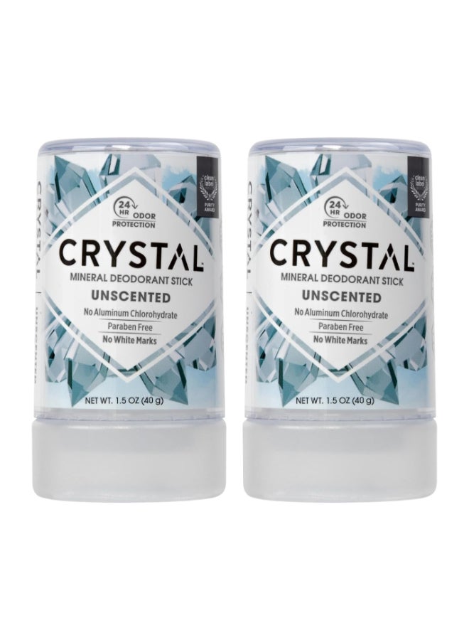 Pack Of 2 Aluminium Chloride Deodorant Stick 2X40G