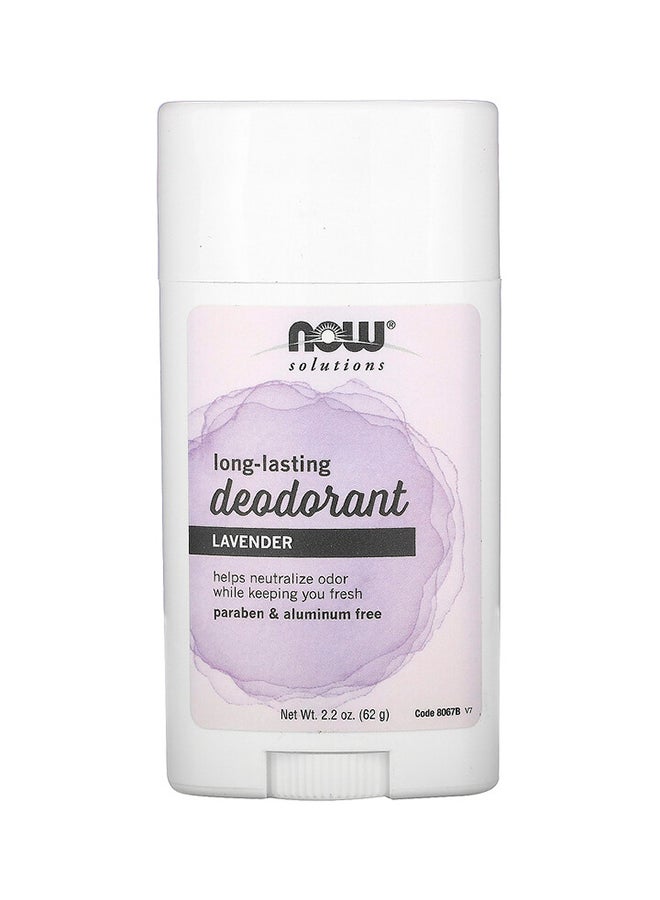 Long Lasting Refreshing Lavender Deodorant Stick 62grams
