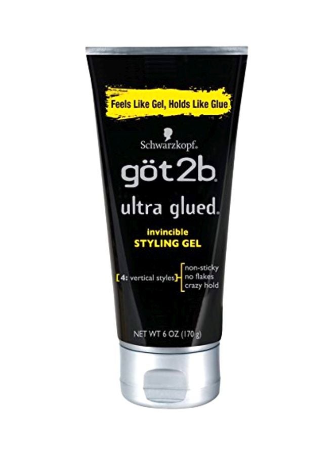 Pack Of 2 Ultra Glued Invincible Styling Hair Gel