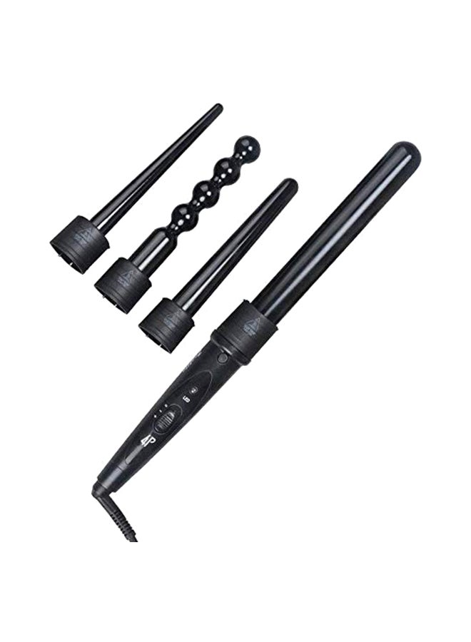 4-in-1 Multifunctional Hair Curling Iron Black