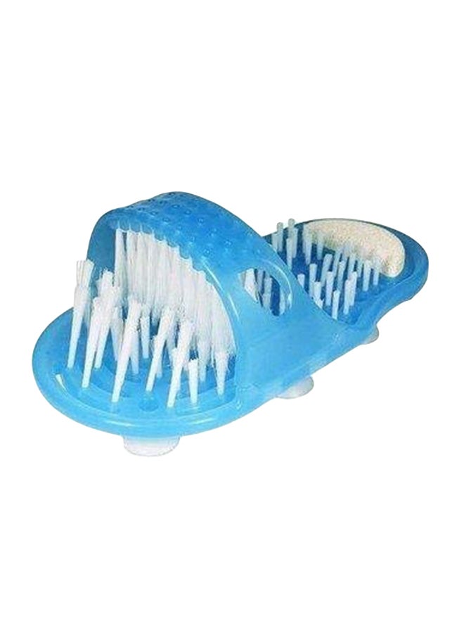 Foot Cleaning Shower Slipper Blue/White