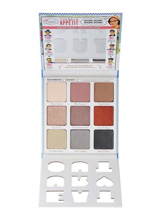 Appetit Eyeshadow Palette Multicolour