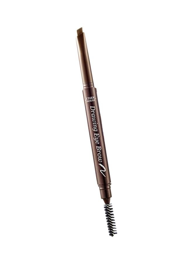 Pack Of 2 Drawing Eye Brow With Eyebrow Razor 1 Dark Brown