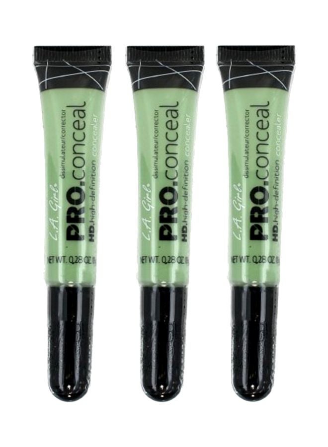 3-Piece Pro.Conceal HD Concealer Set 992 Green