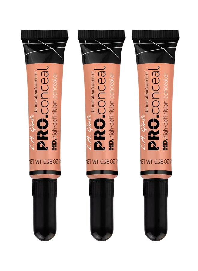 3-Piece Pro Conceal HD Corrector Set GC994 Peach Corrector