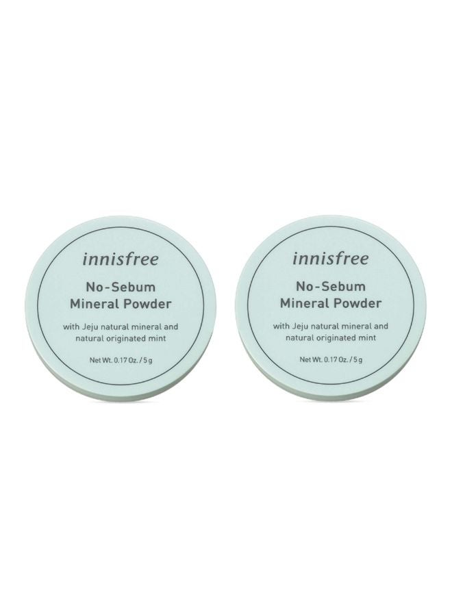 Pack Of 2 Mineral Powder Set Beige