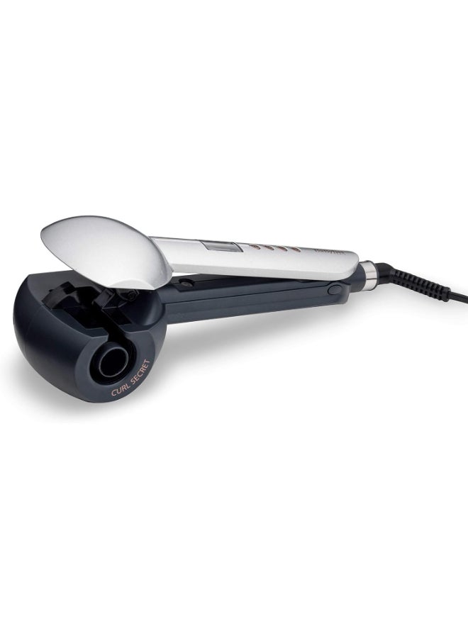 Hair Curler | Auto Curling Technology For Effortless Curls | Optimum Ionic And Ceramic Technology | Fast And Efficient Curling Performance & Salon-quality Results At Home | C1600SDE Silver