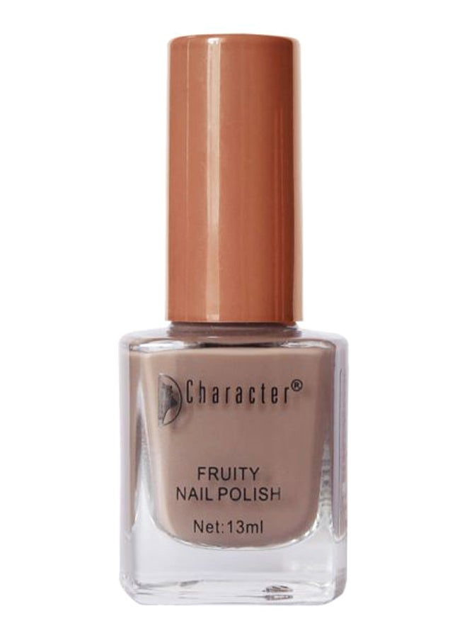 Fruity Glossy Nail Polish Brown
