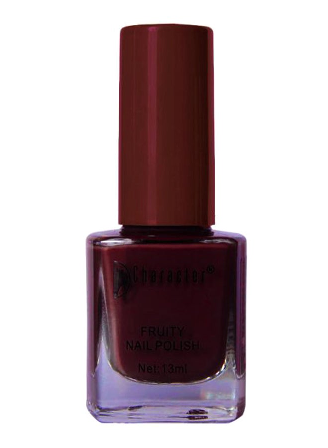 Fruity Glossy Nail Polish Red