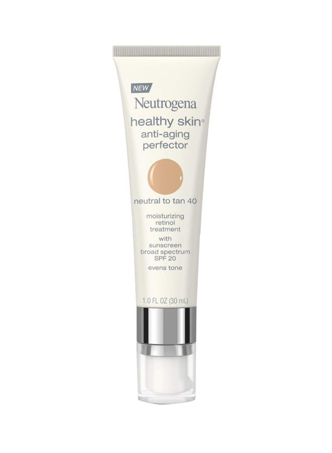 Anti-Aging Perfector Retinol Treatment Foundation 40 Neutral To Tan