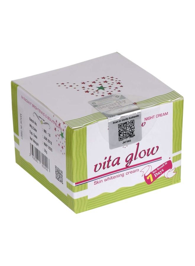 Vita Glow Skin Whitening Night Cream 30grams