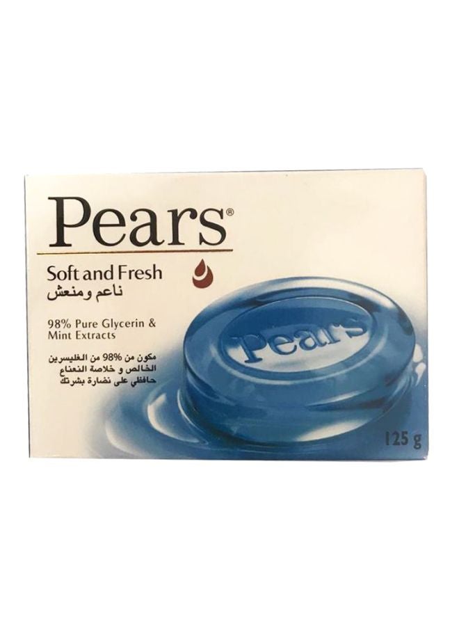 Soft And Fresh Pure Glycerin And Mint Extracts Soap 125grams