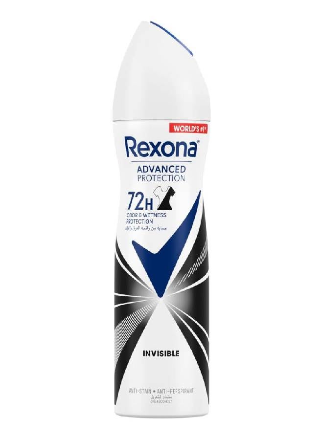 Women Antiperspirant Deodorant Spray Invisible 150ml