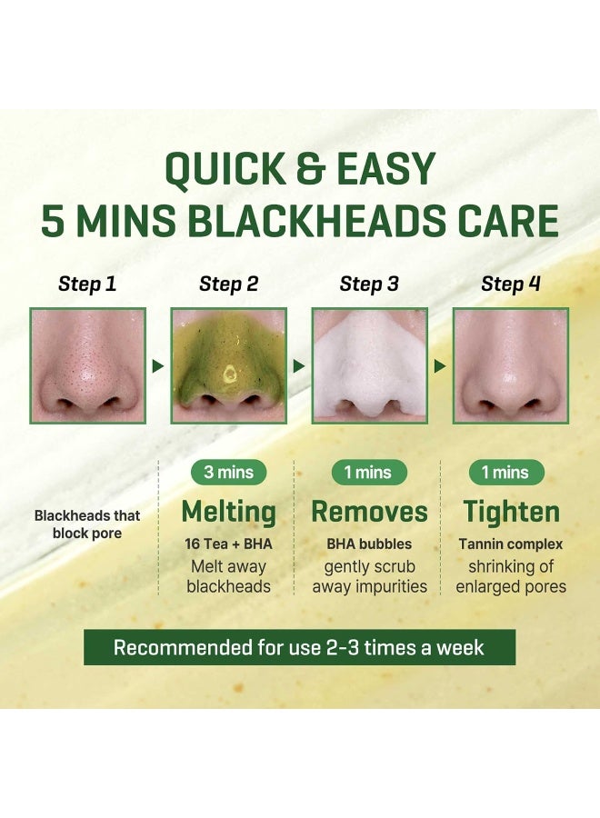 Bye Bye Blackhead 30 Days Miracle Green Tea Tox Bubble Cleanser, 4.23 Oz Packaging May Vary Clear 120grams - image 5