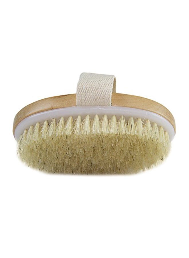 Exfoliating Dry Skin Body Brush Brown 2x4x2.8inch