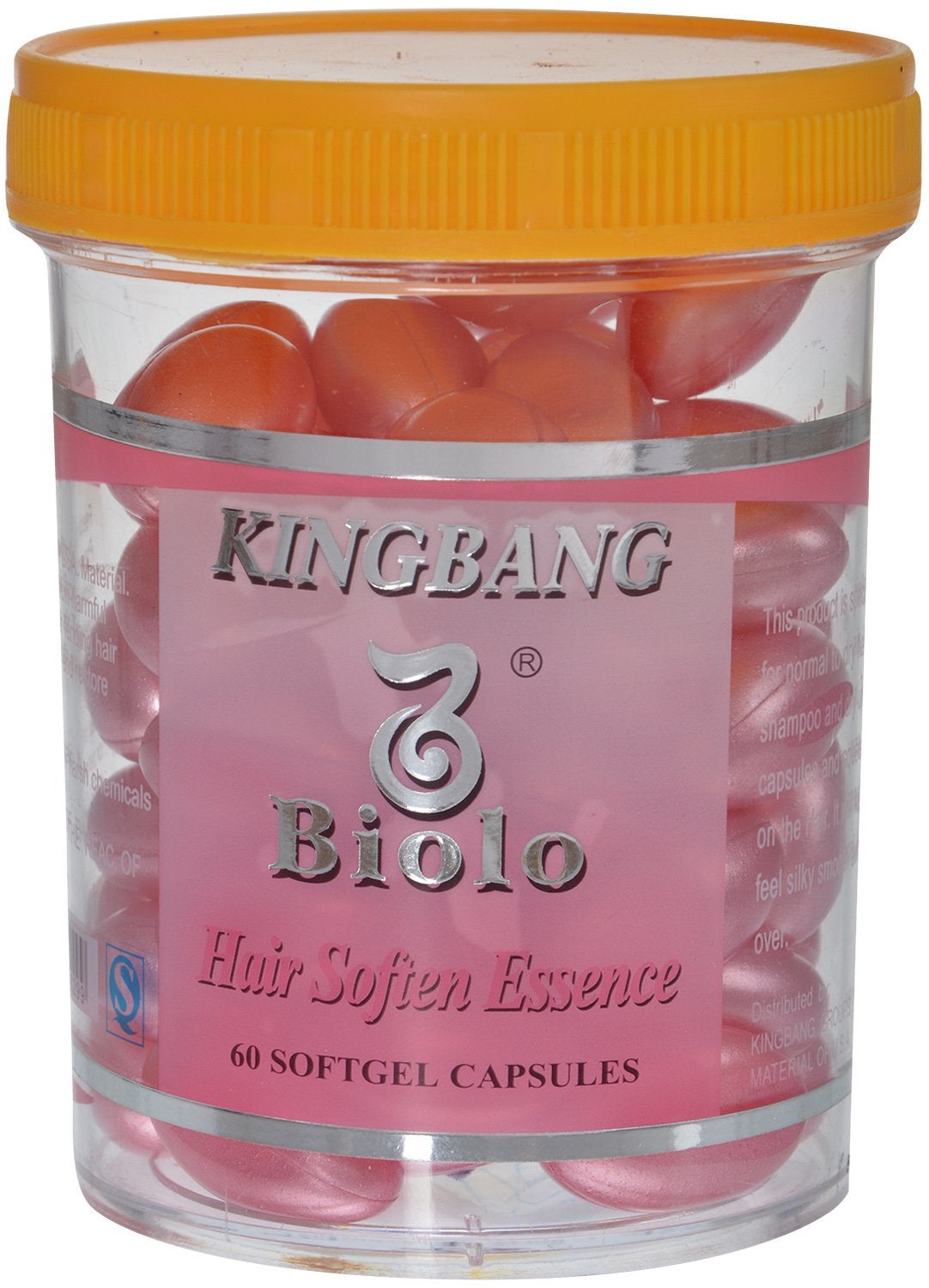 60-Piece Biolo Hair Softgel Capsules