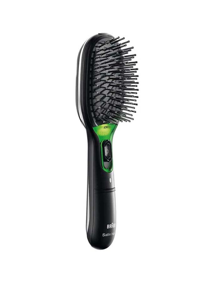 Satin Hair 7 Iontec Brush Black/Green 6.57 x 2.55inch